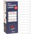 Avery Label, Pin-Fed, 1-Across, We 5000PK AVE4013